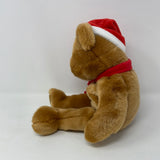 Ty Beanie Buddies Collection 1997 Plush Teddy Bear Stuffed Animal Toy Santa Hat