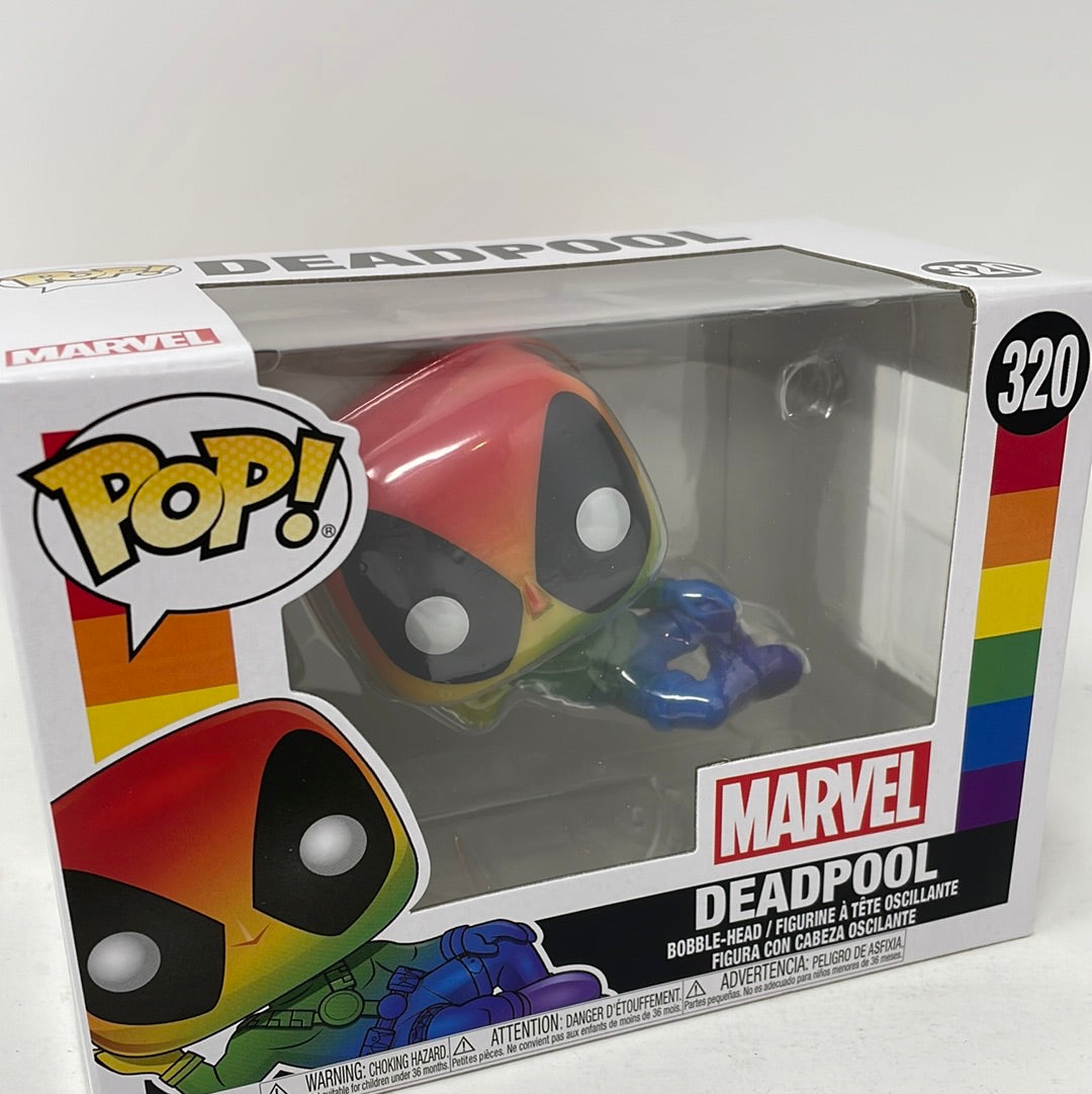 Funko Pop! Marvel Pride Deadpool (Rainbow) Figure #320 - DE