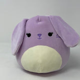 Squishmallows Bubbles Purple Bunny 7" Plush Kellytoy 2021 Easter