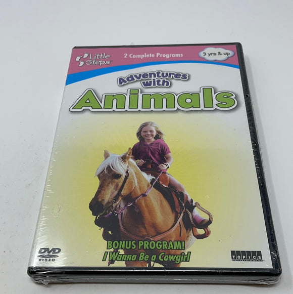 DVD Adventures with Animals Little Steps 2 Complete Programs (Sealed)