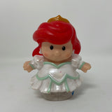 Fisher Price Little People Disney Ariel in Wedding Dress 2012 Little Mermaid