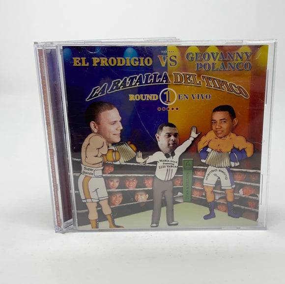 CD El Prodigio VS Geovanny Polanco La Batalla Del Tipico Round 1 En Vivo