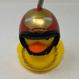 Rubber Ducky With Iron Man Helmet