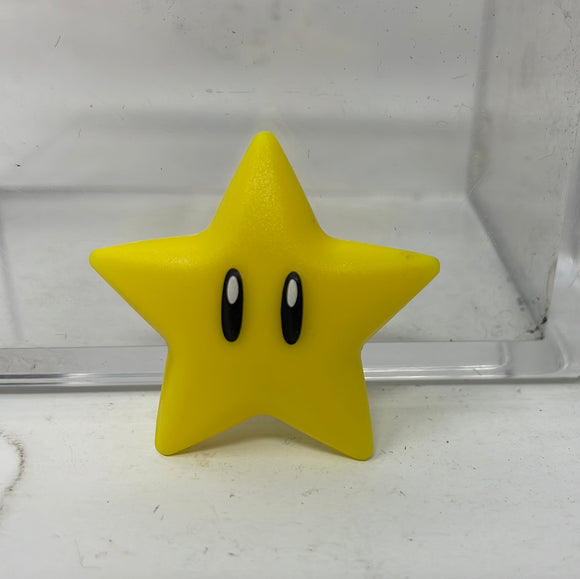 Nintendo Mario Bros Super Star Figure 1.5 Inches Tall
