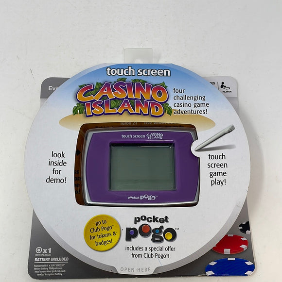 Pocket Pogo Casino Island Hasbro Parker Bros. Handheld Game