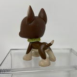 Littlest Pet Shop Chocolate Brown Great Dane #817