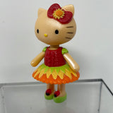 2014 Sanrio Hello Kitty Sunflower 2.5" Mini Figure Doll Blip Toys