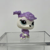 Littlest Pet Shop LPS Purple Poodle 1862