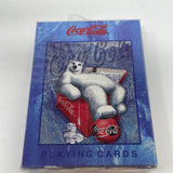 VTG Sealed Bicycle 1998 Coca-Cola Polar Bear Playing Cards