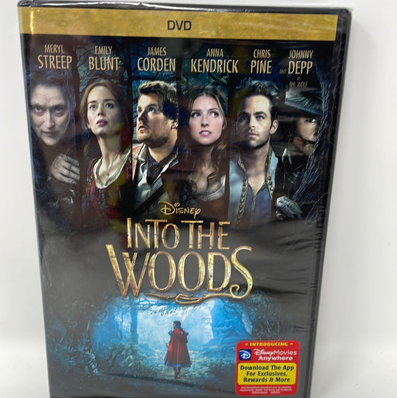 DVD Disney Into The Woods (Sealed)