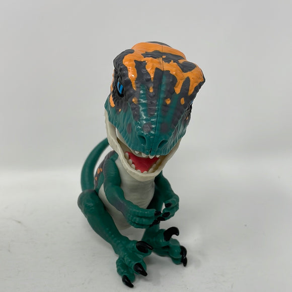 Fingerlings Untamed Raptor Dinosaur Razor Orange & Green **Tested and Works
