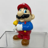 Super Mario Holding Mushroom PVC Figurine Nintendo Applause 1989 Figure 2.5"