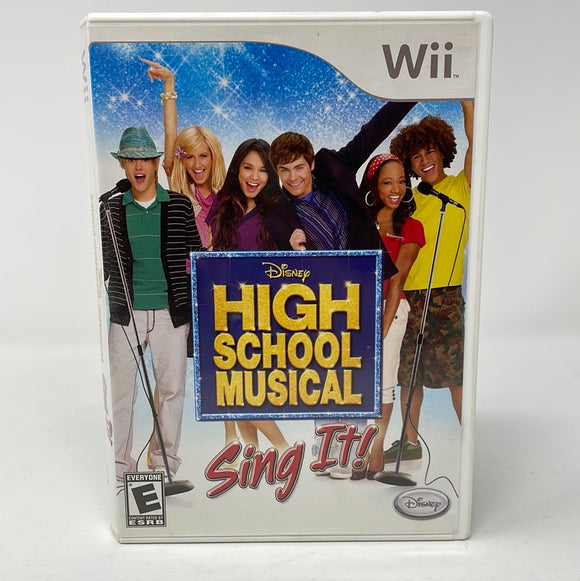 Wii Disney High School Musical Sing It