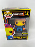 Funko Pop! Movies Halloween Entertainment Earth Exclusive Limited Edition Black Light Michael Myers 03