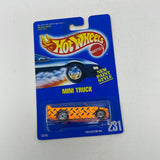 Hot Wheels Blue Card New Paint Style Mini Truck 231