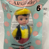 2004 McDonalds Happy Meal Madame Alexander #6 Pinocchio Boy Doll New