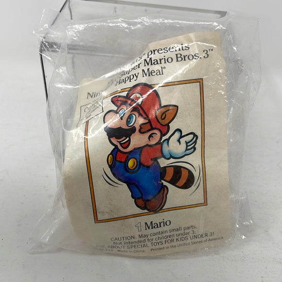 RARE 1989 McDonald's Happy Meal Toy Nintendo Super Mario Brothers Mario Toy #1