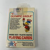 SAM The OLYMPIC EAGLE 1984 LA OLYMPICS Playing CARDS Factory SEALED