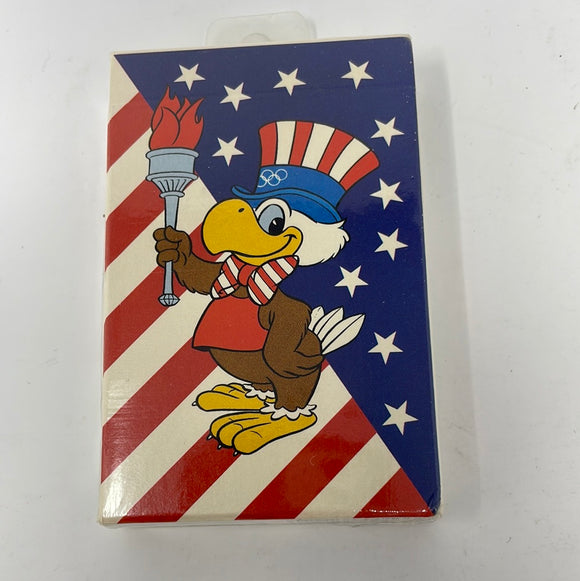 SAM The OLYMPIC EAGLE 1984 LA OLYMPICS Playing CARDS Factory SEALED
