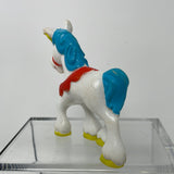 Vintage Clown Arounds Chauncey the Unicorn PVC Figure Mego 1981 Cake Topper