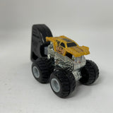 Hot Wheels Mattel Gas Monkey Gold Monster Truck Black Accelerator Key