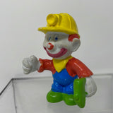 Mego Clown Around 2-1/2” Mini PVC Figure Vintage 1981 C-39 Miner Clown Pick