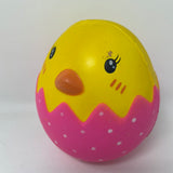 Squishie Yellow Duckie in Pink Egg