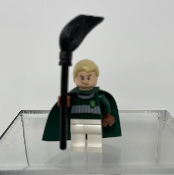 LEGO Harry Potter Dark Green and White Quidditch Unifom Draco Malfoy Minifigure