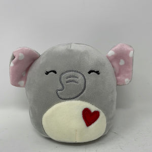 Squishmallows Valentine’s Day Ellie The Elephant 4" from mystery squad capsule