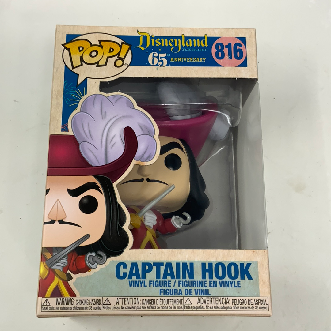 Funko Pop Disneyland 65th Anniversary Captain Hook #816 – shophobbymall