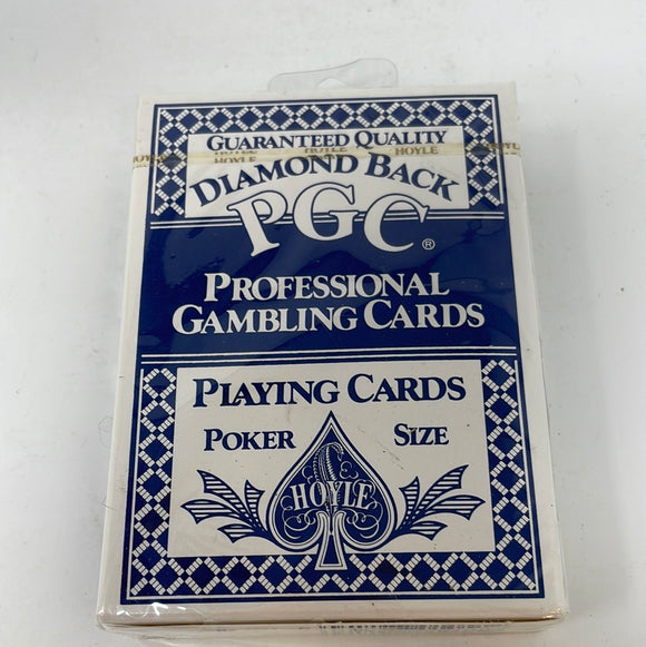 Hoyle PGC Blue Diamond Back Playing Poker Cards USA 1983