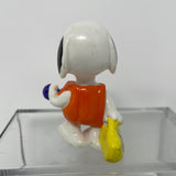 Peanuts Snoopy Mask Pumpkin Trick or Treater Treat Halloween Vintage PVC Figure