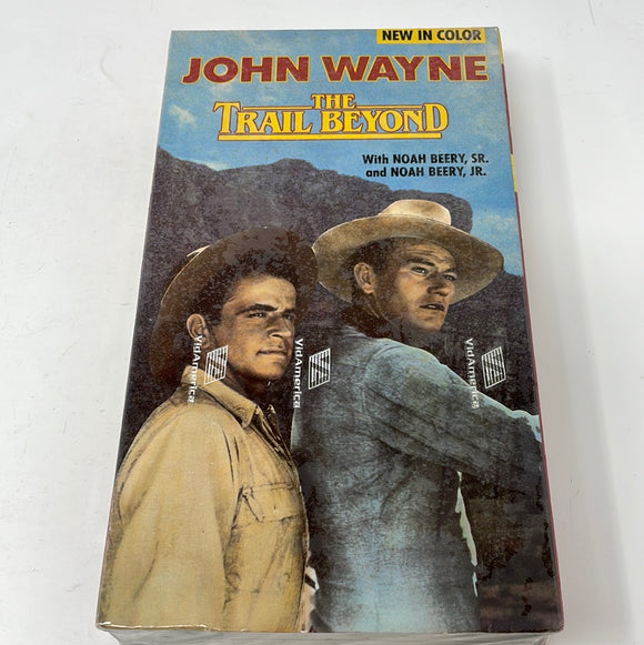 VHS New In Color John Wayne The Trail Beyond Brand New