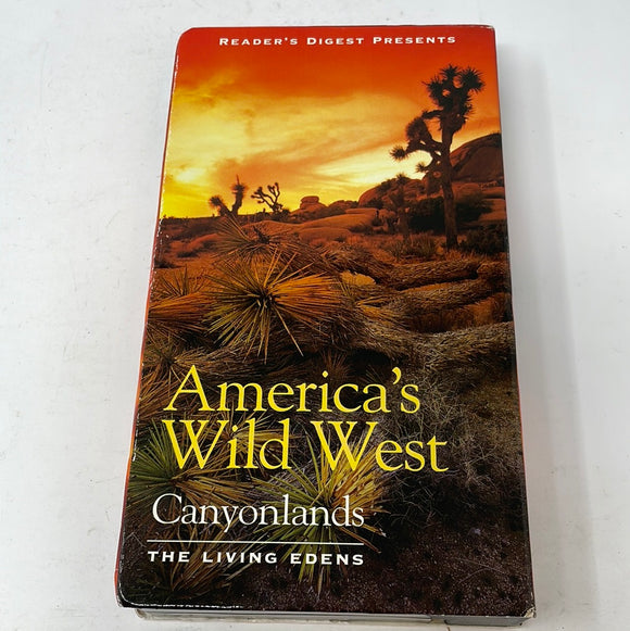 VHS Reader’s Digest Presents America’s Wild West Canyonlands The Living Edens