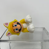 World of Nintendo Cat Mario 2.5" Figure Super Mario Bros 2016 Yellow Jakks