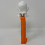 Pez Halloween Ghost -  Cute Ghost White w/ Orange base made in Hungary  2013