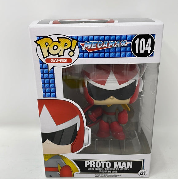 Funko Pop! Games Megaman Proto Man 104