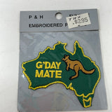 G’Day Mate Kangaroo Australia Patch