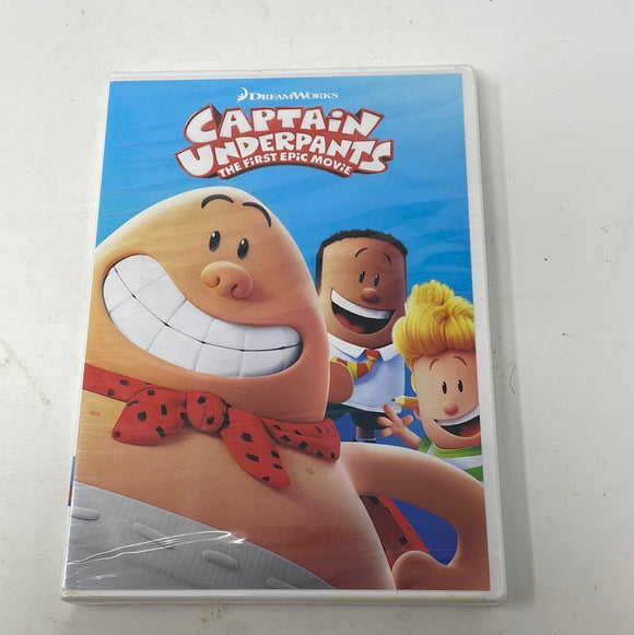 DVD Captain Underpants The First Epic Movie (Sealed)
