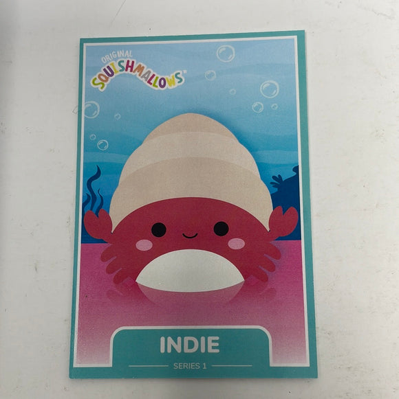 Original Squishmallows Indie Series 1 Mini Trading Card