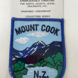 Crawfords New Zealand Embroidered Emblems Mount Cook N.Z. Patch