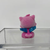 Hatchimals Colleggtibles Pink Fuzzy Kittycat Cat Blue Wings Figure