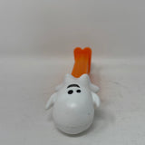 Pez Halloween Ghost -  Cute Ghost White w/ Orange base made in Hungary  2013