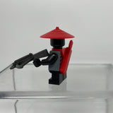 Lego NINJAGO Minifigure Black Villian Soldier Samurai Ninja BLACK CROSSBOW