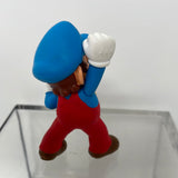 Super Mario Jakks Pacific 2.5" Ice Mario collectible action figure Nintendo Toy