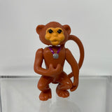 Vintage Littlest Pet Shop Magic Monkeys 1992 Kenner Magenta Collar Chimp
