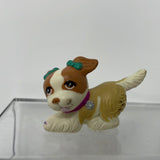 1994 Littlest Pet Shop Beethoven's 2nd Puppy Dog Figure Toy Green Bow