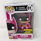 Funko Pop! Heroes DC Comics Super Heroes Pink Batman Entertainment Earth Exclusive 01