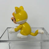 World of Nintendo Cat Mario 2.5" Figure Super Mario Bros 2016 Yellow Jakks