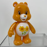 Care Bears Friend Bear figure Moveable Arms JP 3" orange TCFC
